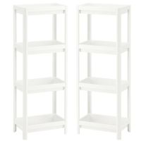 Set 2 rafturi universale, Quasar & Co.®, etajere cu 4 polite, polipropilena, 100 x 36 x 23 cm, alb 7 Set 2 rafturi universale, Quasar & Co.®, etajere cu 4 polite, polipropilena, 100 x 36 x 23 cm, alb 7
