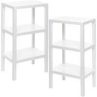Set 2 rafturi universale, Quasar & Co.®, etajere cu 3 polite, polipropilena, 73.5 x 38 x 29 cm, alb 6 Set 2 rafturi universale, Quasar & Co.®, etajere cu 3 polite, polipropilena, 73.5 x 38 x 29 cm, alb 6
