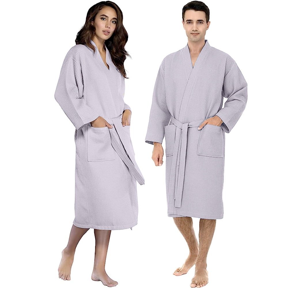 Halat de baie Quasar & Co.®, 300 g/mp, SPA, Horeca, unisex, 100% bumbac, M, lila 5