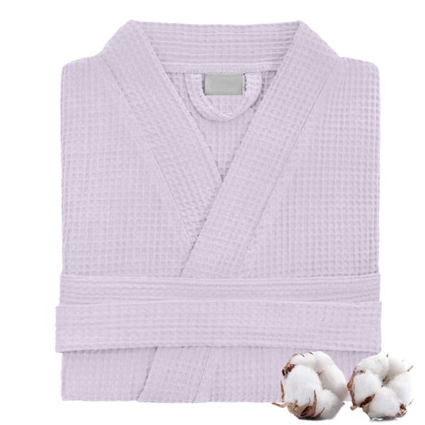 Halat de baie Quasar & Co.®, 300 g/mp, SPA, Horeca, unisex, 100% bumbac, M, lila - imagine 7