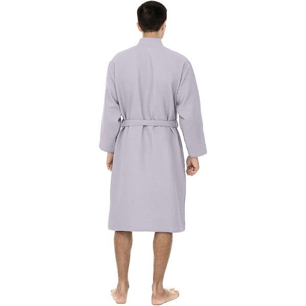 Halat de baie Quasar & Co.®, 300 g/mp, SPA, Horeca, unisex, 100% bumbac, XXL, lila - imagine 3
