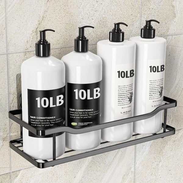 Set 2 etajere, Quasar & Co.®, suspendate, metal, 31 x 12 x 6,5/31.5 x 13.5 x 7.5 cm, negru - imagine 3
