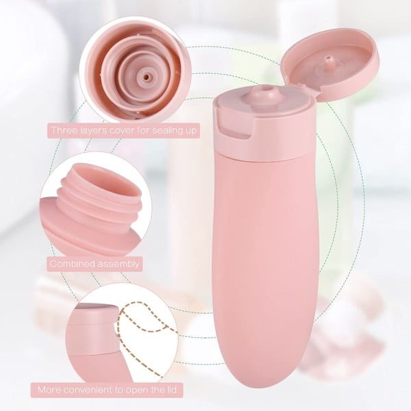 Set recipiente calatorie, Quasar & Co.®, trusa voiaj, multicolor - imagine 4