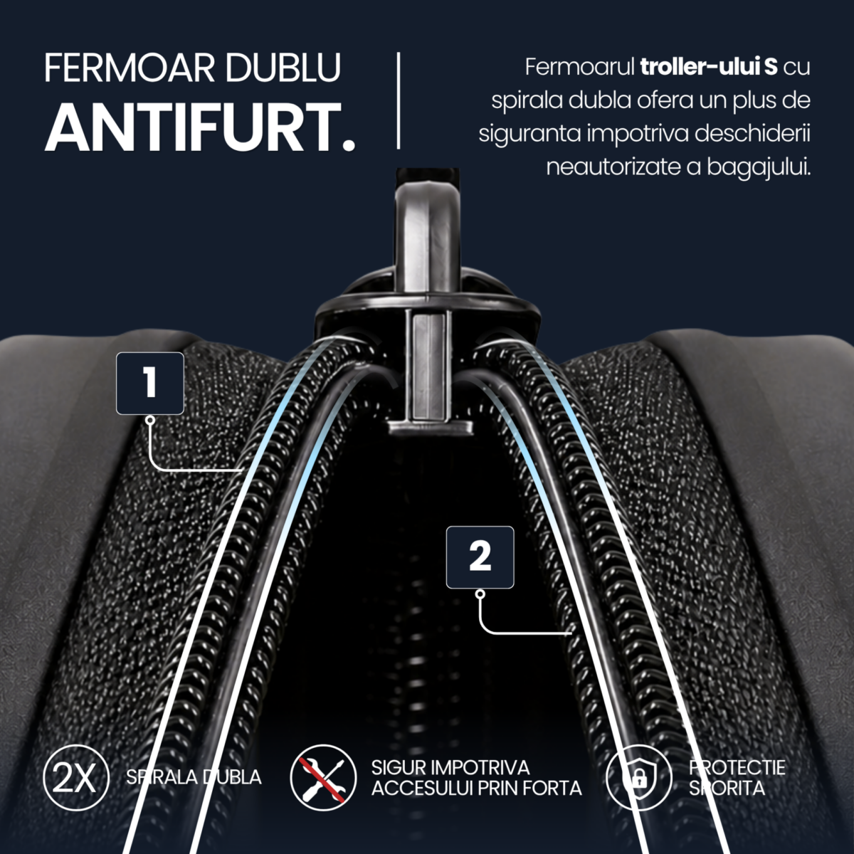 Set 2 trolere cabina, Quasar & Co.®, 40x30x20 cm cu roti detasabile si 55x38x21 cm, bagaj de mana, troller cu fermoar antifurt, cifru, maner telescopic lung, geamantan 4 roti duble 360°, valiza ABS 2.8 mm rezistent, 10kg, LINE, Negru 6 Set 2 trolere cabina, Quasar & Co.®, 40x30x20 cm cu roti detasabile si 55x38x21 cm, bagaj de mana, troller cu fermoar antifurt, cifru, maner telescopic lung, geamantan 4 roti duble 360°, valiza ABS 2.8 mm rezistent, 10kg, LINE, Negru 6