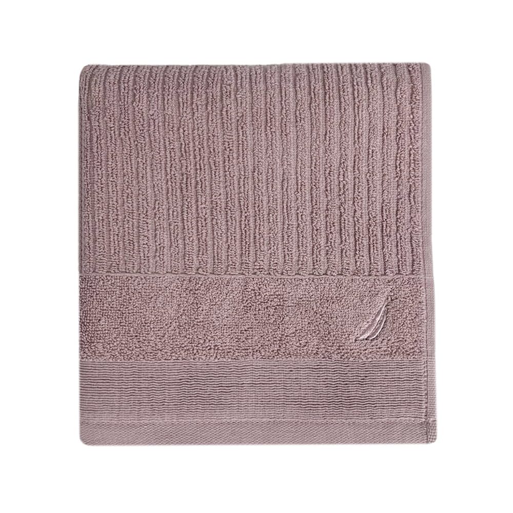 Prosop de baie, Nautica Stripe, 100% bumbac, 570 g/mp, 50 x 100 cm, roz pudrat