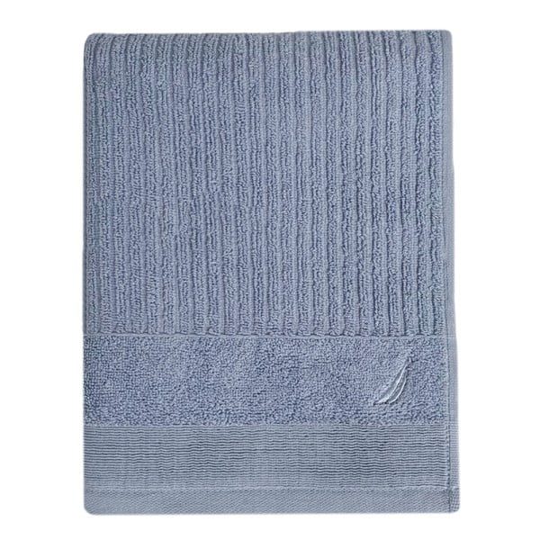 Prosop de baie, Nautica Stripe, 100% bumbac, 570 g/mp, 70 x 140 cm, albastru deschis - imagine 1