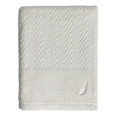 Prosop de baie, Nautica Zigzag, 100% bumbac, 570 g/mp, 70 x 140 cm, alb 5 Prosop de baie, Nautica Zigzag, 100% bumbac, 570 g/mp, 70 x 140 cm, alb 5