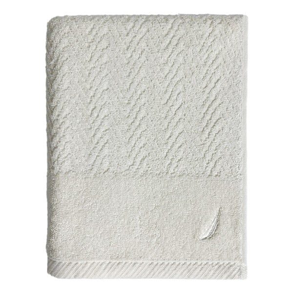 Prosop de baie, Nautica Zigzag, 100% bumbac, 570 g/mp, 70 x 140 cm, alb Prosoape baie 2026-04-18 2