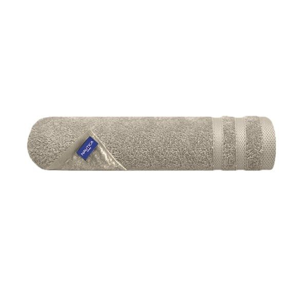 Prosop de baie, Nautica Crew, 100% bumbac, 525 g/mp, 50 x 100 cm, bej - imagine 1