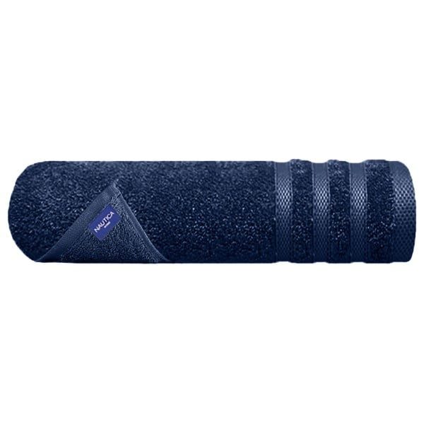 Prosop de baie, Nautica Crew, 100% bumbac, 480 g/mp, 70 x 140 cm, bleumarin - imagine 1
