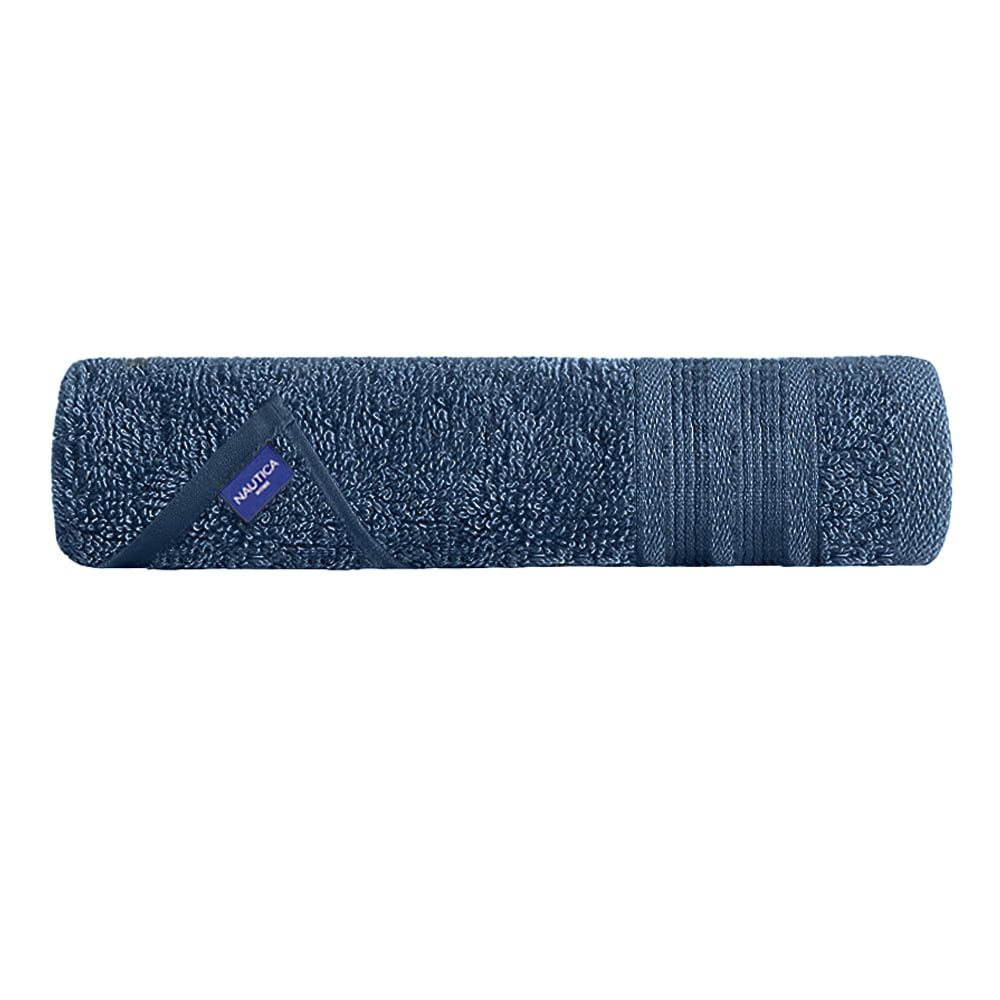 Prosop de baie, Nautica Ocean, 100% bumbac, 615 g/mp, 70 x 140 cm, albastru