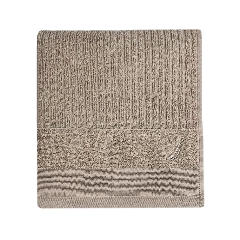 43026194-1 Prosop de baie, Nautica Stripe, 100% bumbac, 570 g/mp, 50 x 100 cm, maro deschis