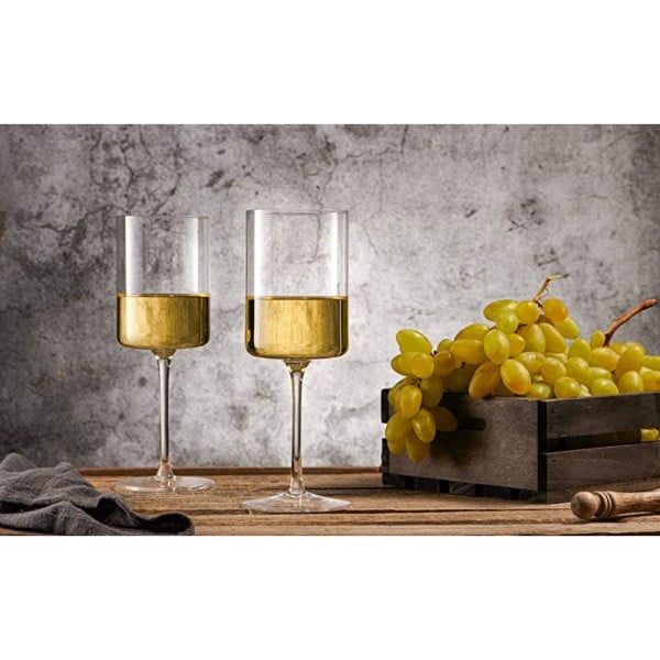 Set 6 pahare vin Quasar & Co.®, model drept, 400 ml, sticla, transparent - imagine 11