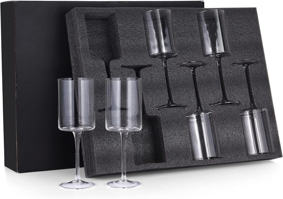 Set 6 pahare vin Quasar & Co.®, model drept, 400 ml, sticla, transparent 13