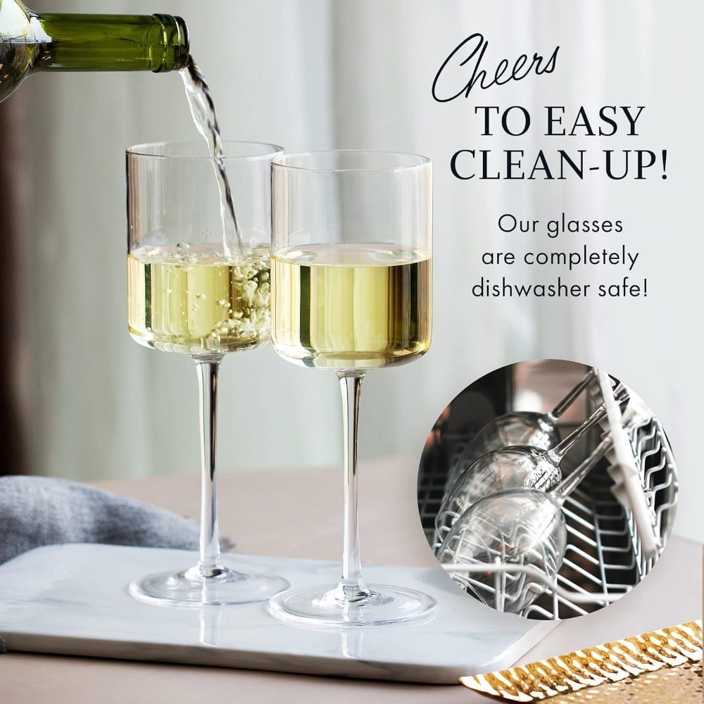 Set 6 pahare vin Quasar & Co.®, model drept, 400 ml, sticla, transparent 8
