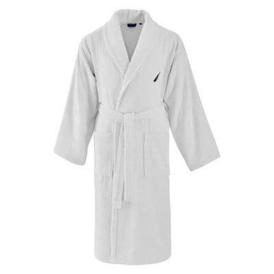 Halat de baie, Nautica Crew, unisex, 600 g/mp, 100% bumbac, S, alb 5 Halat de baie, Nautica Crew, unisex, 600 g/mp, 100% bumbac, S, alb 5