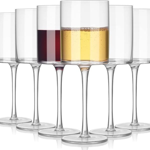 Set 6 pahare vin Quasar & Co.®, model drept, 400 ml, sticla, transparent Pahare sticla 2024-05-02 2