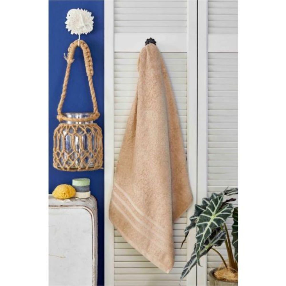 Prosop de baie, Nautica Crew, 100% bumbac, 480 g/mp, 70 x 140 cm, bej 2