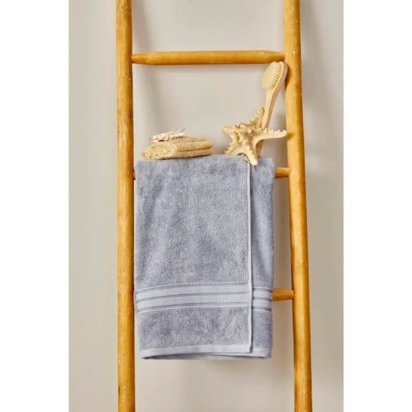 Prosop de baie, Nautica Ocean, 100% bumbac, 640 g/mp, 50 x 100 cm, gri Prosoape baie 2026-04-18