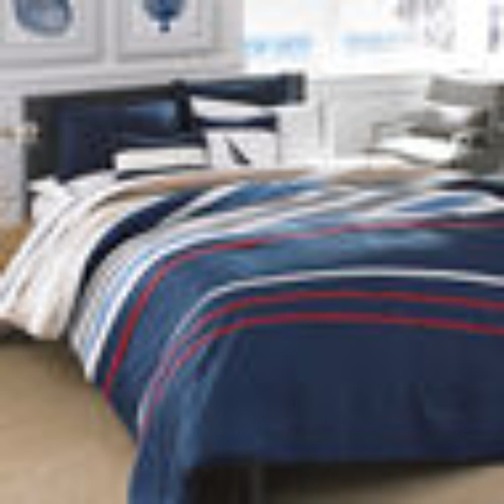 Set lenjerie de pat Nautica Bradford, pat dublu, 4 piese, 100% bumbac, 240 x 260 cm, 200 x 220 cm, 2 x 50 x 70 cm 9