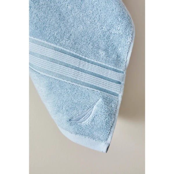 Prosop de baie, Nautica Ocean, 100% bumbac, 640 g/mp, 50 x 100 cm, albastru deschis - imagine 4