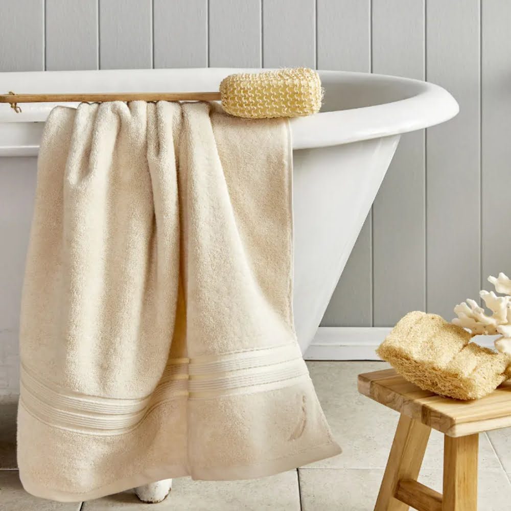 Prosop de baie, Nautica Ocean, 100% bumbac, 615 g/mp, 70 x 140 cm, crem 4