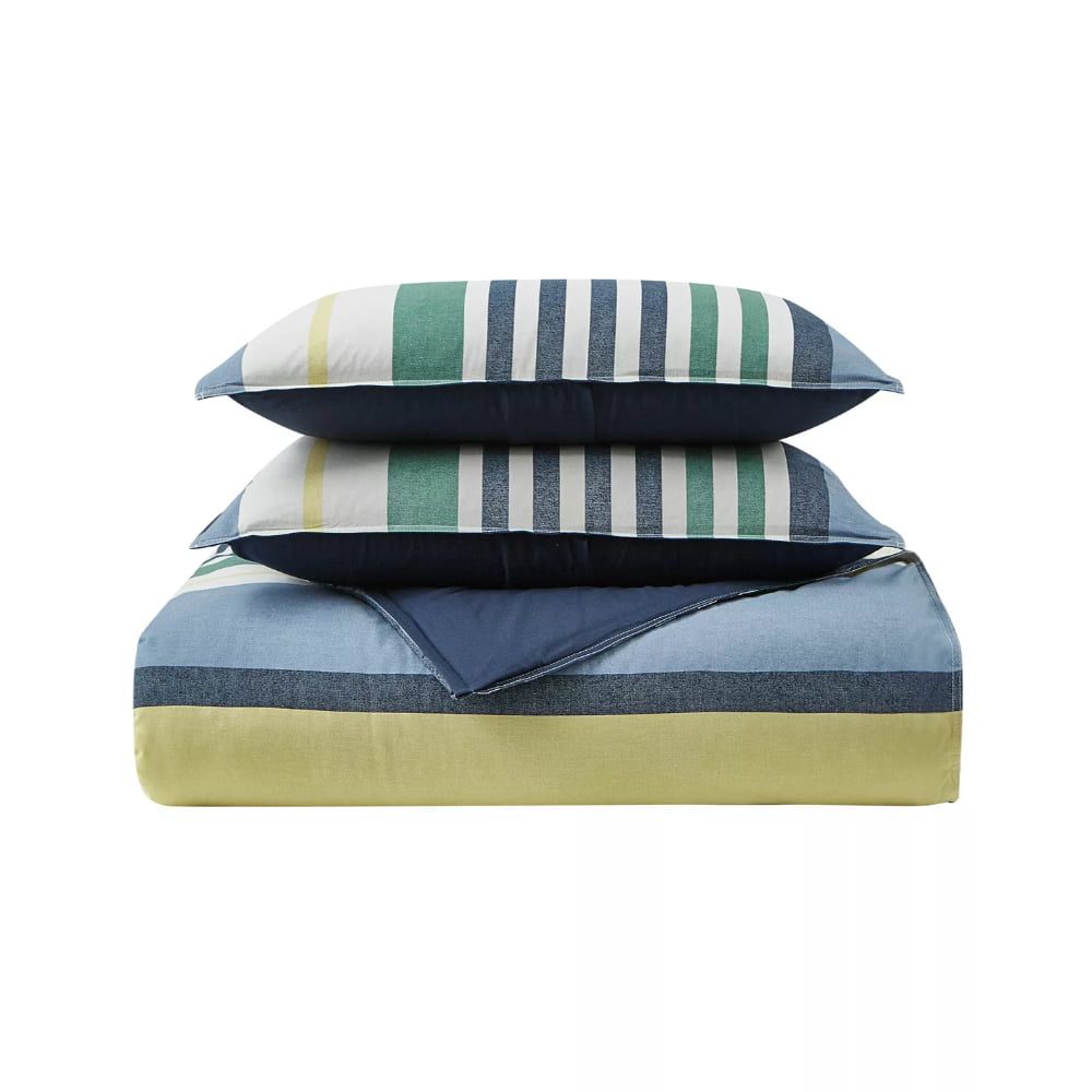Set lenjerie de pat Nautica Dover, pat dublu, 4 piese, 100% bumbac, 240 x 260 cm, 200 x 220 cm, 2 x 50 x 70 cm 5