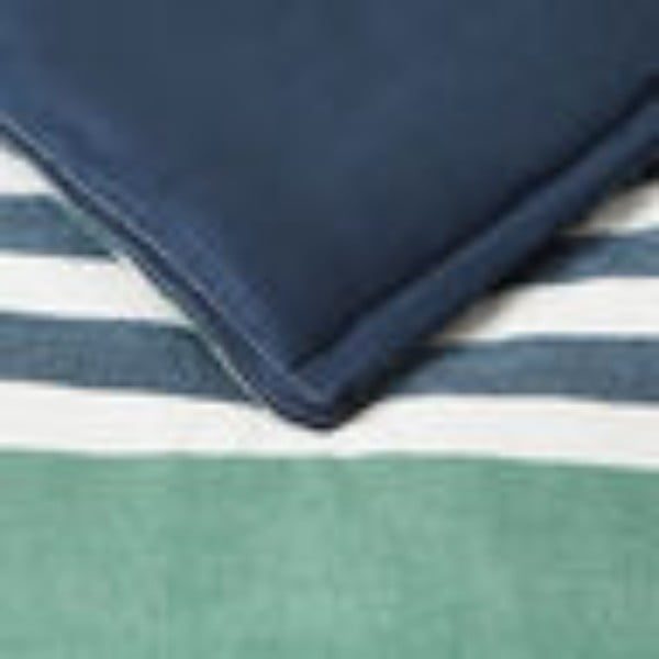 Set lenjerie de pat Nautica Dover, pat dublu, 4 piese, 100% bumbac, 240 x 260 cm, 200 x 220 cm, 2 x 50 x 70 cm - imagine 7