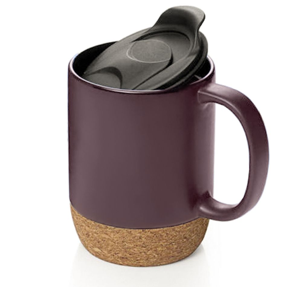 Set 2 cani cafea/ceai, Quasar & Co.®, pretabile voiaj/calatorie, cu capac to go, baza de pluta, ceramica, 400 ml, bleumarin/visiniu 3 Set 2 cani cafea/ceai, Quasar & Co.®, pretabile voiaj/calatorie, cu capac to go, baza de pluta, ceramica, 400 ml, bleumarin/visiniu 3
