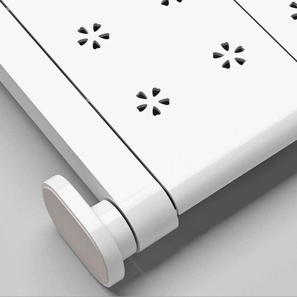 Raft telescopic pentru dulap, Quasar & Co.®, cu 2 niveluri, extensibil, 60-100 x 45 cm, ABS/otel inoxidabil, alb 9