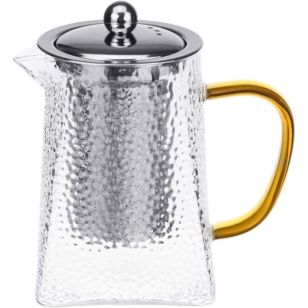 Ceainic, Quasar & Co.®, recipient pentru ceai/cafea cu infuzor si capac, 900 ml, sticla borosilicata/otel inoxidabil, transparent 2 Ceainic, Quasar & Co.®, recipient pentru ceai/cafea cu infuzor si capac, 900 ml, sticla borosilicata/otel inoxidabil, transparent 2