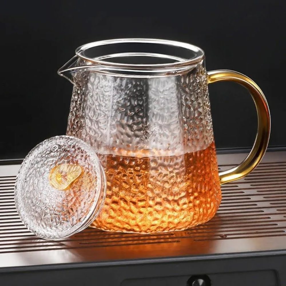Set ceainic cu 2 cani, Quasar & Co.®, cu infuzor, capac, 1000 ml/2×350 ml, sticla borosilicata, transparent 3 Set ceainic cu 2 cani, Quasar & Co.®, cu infuzor, capac, 1000 ml/2×350 ml, sticla borosilicata, transparent 3
