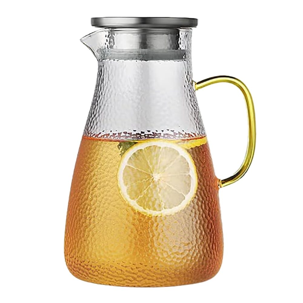 43041241-2 Ceainic, Quasar & Co.®, cu filtru, capac, 1450 ml, sticla borosilicata/otel inoxidabil, transparent