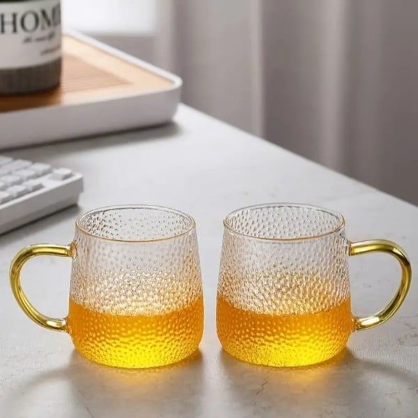 Set ceainic cu 2 cani, Quasar & Co.®, cu infuzor, capac, 650 ml/2x300 ml, sticla borosilicata/otel inoxidabil, transparent - imagine 7
