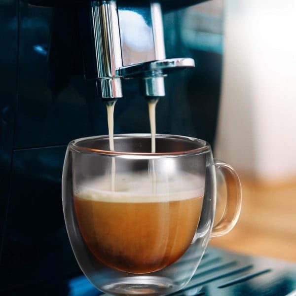 Set 6 cesti cu pereti dubli Quasar & Co.®, espresso/ristretto, termorezistente, 6x80 ml, sticla borosilicata, transparent - imagine 4