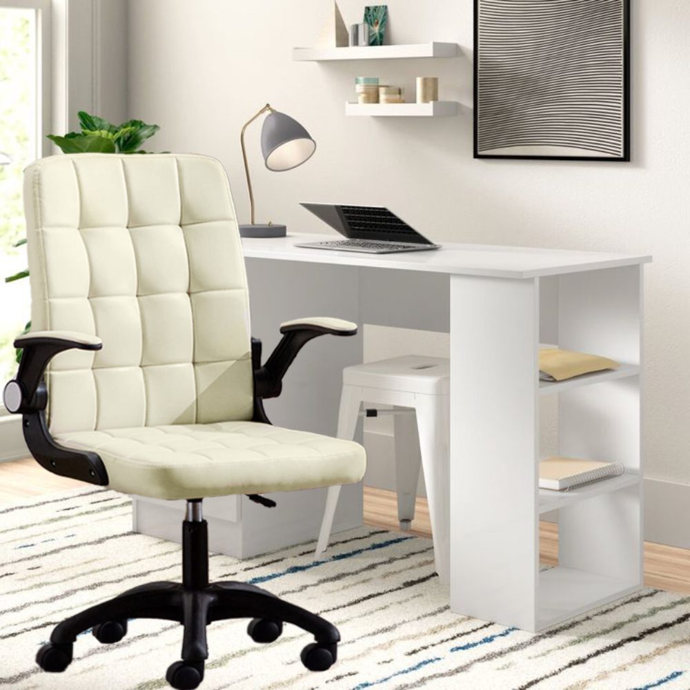 Scaun de birou, Quasar & Co.®, ergonomic, manere rabatabile, sezut si spatar buretat, inaltime reglabila, scaune 5 roti pivotante, rotativ, sistem rotire 360°, piele ecologica, GAMA, crem 7 Scaun de birou, Quasar & Co.®, ergonomic, manere rabatabile, sezut si spatar buretat, inaltime reglabila, scaune 5 roti pivotante, rotativ, sistem rotire 360°, piele ecologica, GAMA, crem 7