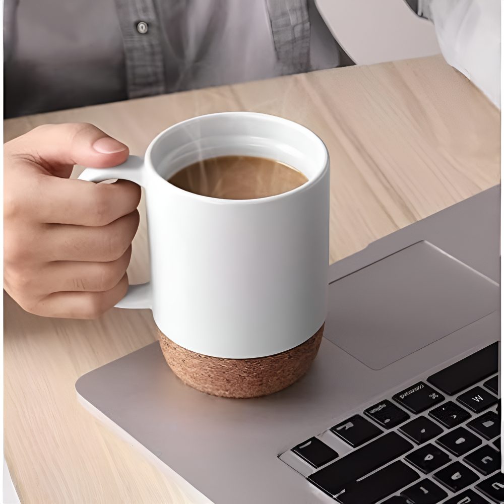 Set 4 cani cafea/ceai, Quasar & Co.®, pretabile voiaj/calatorie, cu capac to go, baza de pluta, ceramica, 400 ml, alb 6 Set 4 cani cafea/ceai, Quasar & Co.®, pretabile voiaj/calatorie, cu capac to go, baza de pluta, ceramica, 400 ml, alb 6