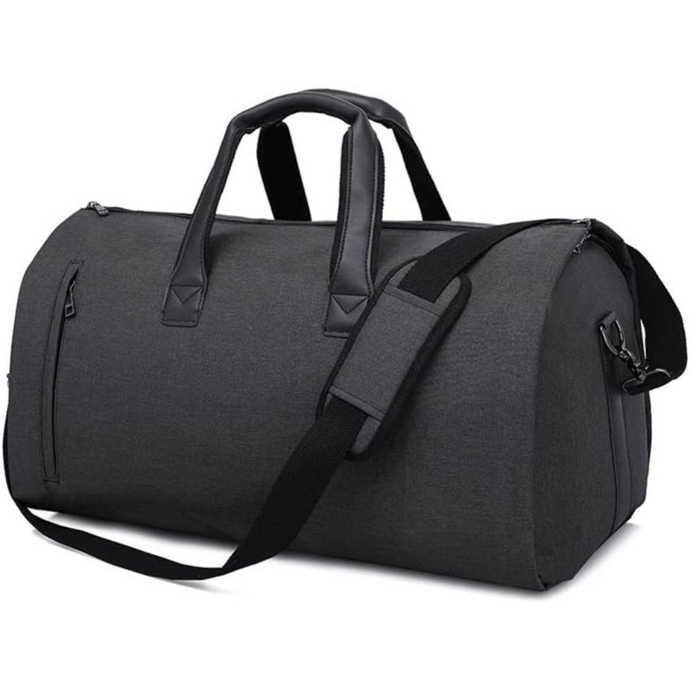 Geanta smart business pentru voiaj, Quasar & Co.®, compartiment special pentru transport costum si pantofi, poliester, 57 x 34 x 33 cm, negru 2 Geanta smart business pentru voiaj, Quasar & Co.®, compartiment special pentru transport costum si pantofi, poliester, 57 x 34 x 33 cm, negru 2