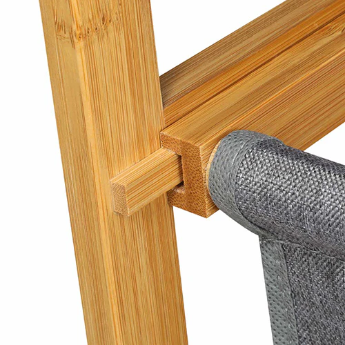 Raft depozitare, Quasar & Co.®, cu 2 sertare, universal, 45 x 32 x 70 cm, bambus/textil, natur/gri 8 Raft depozitare, Quasar & Co.®, cu 2 sertare, universal, 45 x 32 x 70 cm, bambus/textil, natur/gri 8