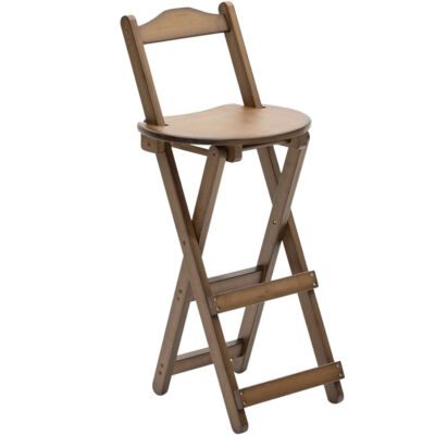 Scaun de bar, Quasar & Co.®, inalt, pliabil, pretabil bucatarie, 36 x 33 x 97 cm, bambus, maro inchis 10