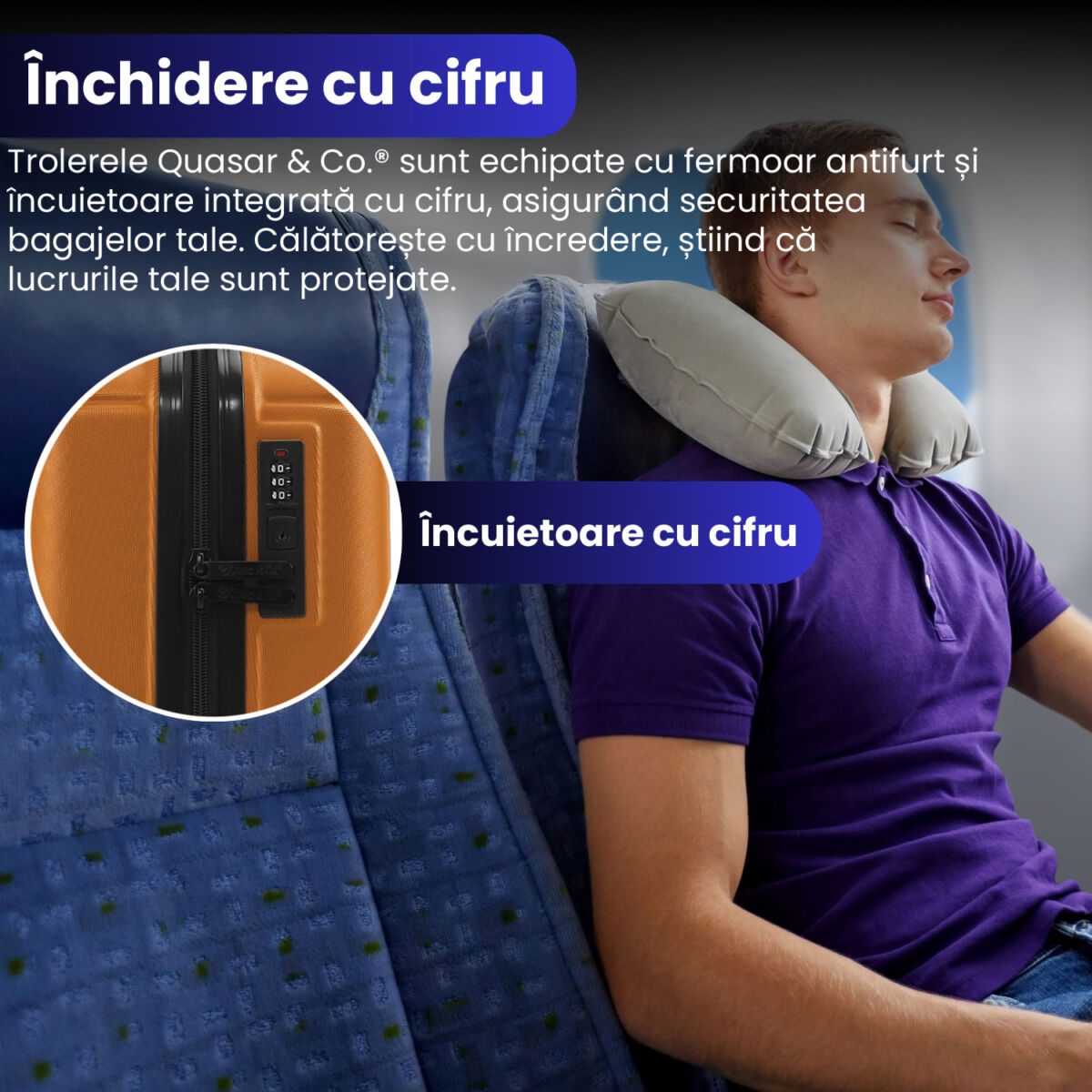 Set 2 trolere cabina, Quasar & Co.®, 40x30x20 cm cu roti detasabile si 55x35x20 cm, bagaj de mana, troller cu fermoar antifurt, cifru, maner telescopic lung, geamantan 4 roti duble 360°, valiza ABS 2.8 mm rezistent, 10kg, Smart, camel 4 Set 2 trolere cabina, Quasar & Co.®, 40x30x20 cm cu roti detasabile si 55x35x20 cm, bagaj de mana, troller cu fermoar antifurt, cifru, maner telescopic lung, geamantan 4 roti duble 360°, valiza ABS 2.8 mm rezistent, 10kg, Smart, camel 4