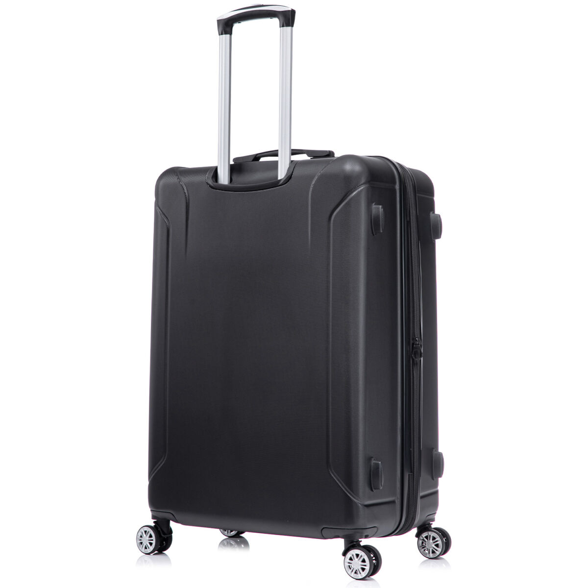 Troler mare extensibil Quasar & Co.®, 76.5x51x32-37cm, bagaj de cala, troller avion cu fermoar antifurt, cifru, maner telescopic, geamantan cu 4 roti duble silentioase 360°, valiza ABS 3 mm, 2 compartimente cu buzunar, SMART, negru 5 Troler mare extensibil Quasar & Co.®, 76.5x51x32-37cm, bagaj de cala, troller avion cu fermoar antifurt, cifru, maner telescopic, geamantan cu 4 roti duble silentioase 360°, valiza ABS 3 mm, 2 compartimente cu buzunar, SMART, negru 5