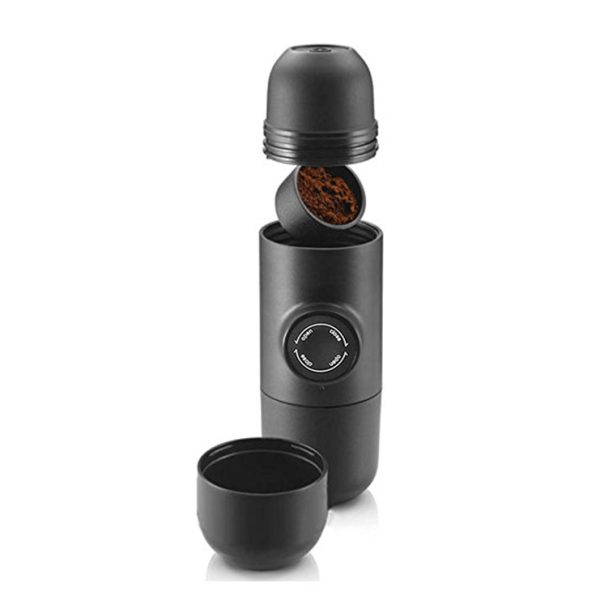 Mini espressor manual, portabil, Quasar & Co.®, pentru cafea macinata - imagine 3